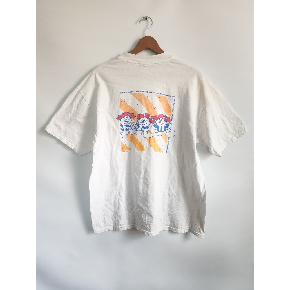 Vintage Hawaiian Punch T-Shirt XL USA Macarena 90s Advertising Graphic Tee 1996